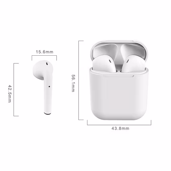 スポーツワイヤレス Bluetooth イヤホンイヤフォンヘッドフォン耳介空気耳ポッド Inpod I12 Tws